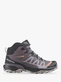 Женские ботинки x ultra 360 mid gore-tex Salomon, цвет Plum Kitten/Phantom