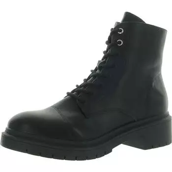 Женские ботинки Zaharaa из искусственной кожи на шнуровке и в стиле милитари Style & Co., цвет black smooth