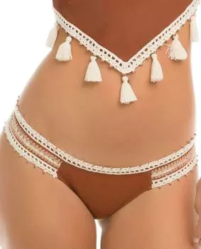 Женские бразильские плавки бикини из замши Ever Suede Ale by Alessandra