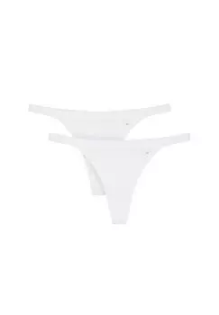 Женские бразильские стринги, 2 шт. - Smart Natural Brazil String EX Triumph, белый