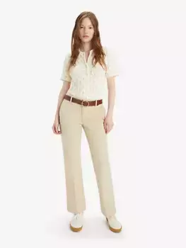 Женские брючные брюки Middy Bootcut Levi's, коричневый
