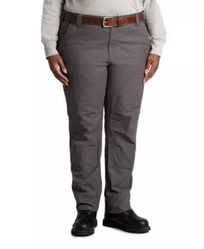 Женские брюки больших размеров из гибкого материала с принтом утки из мягкого камня Berne