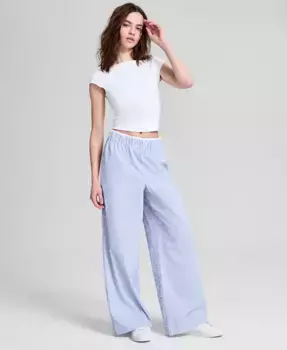 Женские брюки-боксеры с широкими штанинами And Now This, синий