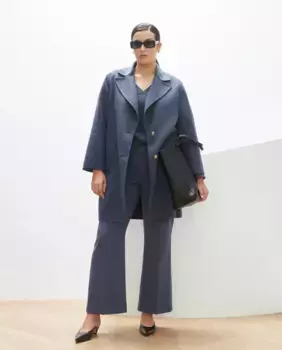 Женские брюки буткат Couchel, темно-синий