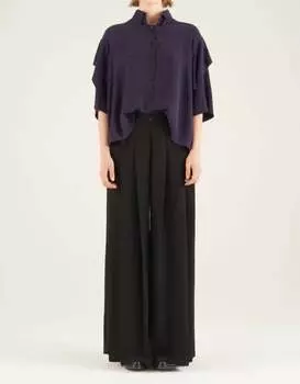 Женские брюки черного цвета Cotelac