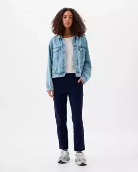 Женские брюки-чиносы Gap, темно-синий