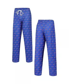 Женские брюки для сна с принтом Royal Buffalo Bills Gauge Concepts Sport, синий