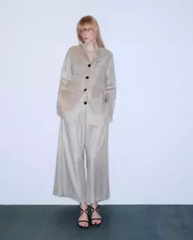 Женские брюки до щиколотки Woman Limited El Corte Ingls, цвет 850 Piedra