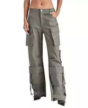 Женские брюки Duo Cargo Steve Madden, зеленый