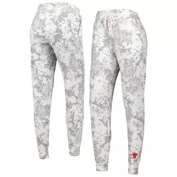 Женские брюки-джоггеры Lusso White Chicago Bulls Melissa Tri-Blend