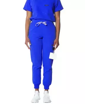 Женские брюки-джоггеры Valencia для медицинской формы Members Only, синий