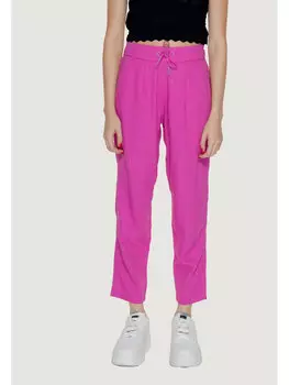Женские брюки easy fit Only, розовый