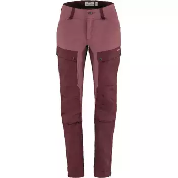 Женские брюки Fjallraven Keb с изогнутым краем, цвет Port/Mesa Purple