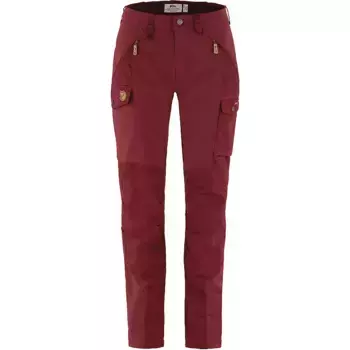 Женские брюки Fjallraven Nikka с закругленными краями, цвет Bordeaux Red