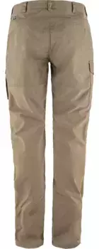 Женские брюки Fjallraven Nikka с закругленными краями, цвет Suede Brown