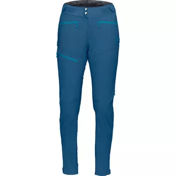 Женские брюки Fjora Flex 1 MTB длинные Norrona, синий