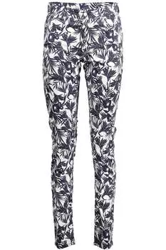 Женские брюки Gant Chic Slim-Fit из органического хлопка, синий