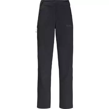 Женские брюки Glastal Jack Wolfskin, черный