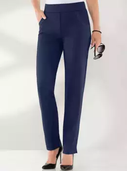 Женские брюки из джерси Lady, цвет морской волны