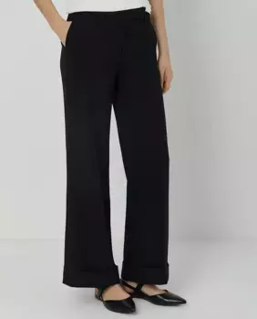Женские брюки из крепа Roberto Verino, черный