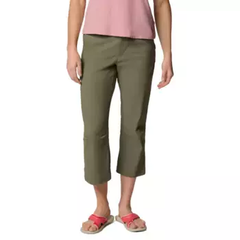 Женские брюки-капри для походов Leslie Falls Columbia, темно-зеленый