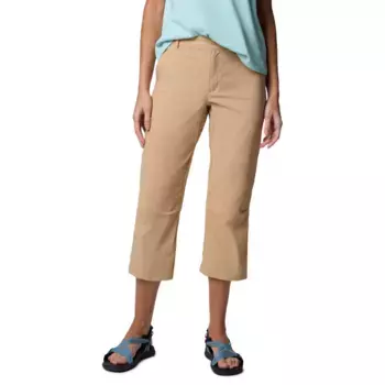 Женские брюки-капри для походов Leslie Falls Columbia, коричневый