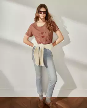 Женские брюки-капри Southern Cotton, хаки