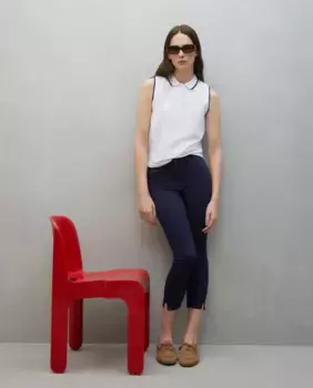 Женские брюки-капри средней посадки Easy Wear, синий