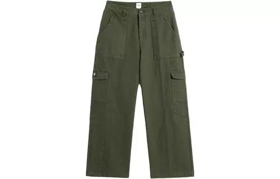 Женские брюки-карго GAP, цвет Black