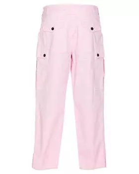 Женские брюки-карго Tom Ford розового цвета