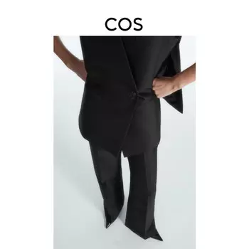 Женские брюки-клеш Cos стандартного кроя, черный
