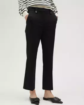 Женские брюки-клеш с карманами Lola Casademunt, черный