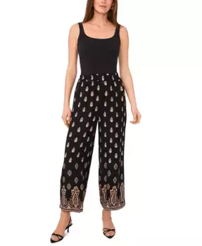 Женские брюки-клеш с принтом "бордер" на резинке Vince Camuto, мультиколор