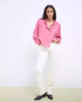 Женские брюки-клеш со средней посадкой Tintoretto, цвет 740 Tabaco