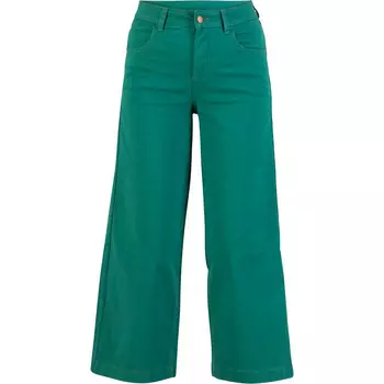 Женские брюки-кюлоты с завышенной талией Blutsgeschwister, зеленый