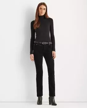 Женские брюки Lauren Ralph Lauren черные Lauren Ralph Lauren, черный