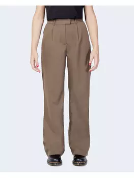 Женские брюки прямого кроя Vila, коричневый