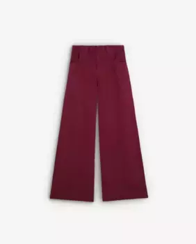 Женские брюки прямого покроя с эластичным поясом Scalpers, пурпурный