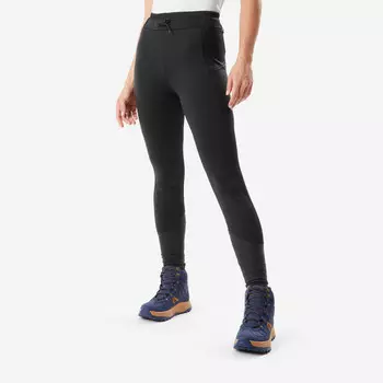 Женские брюки Quechua, цвет negro ahumado/negro ahumado