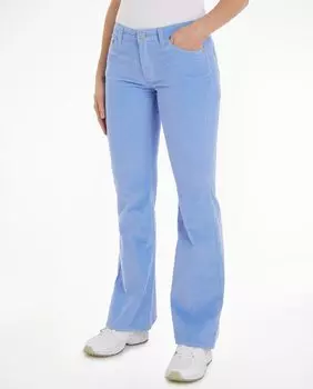 Женские брюки расклешенного кроя с низкой посадкой Sophie Tommy Jeans, светло-синий
