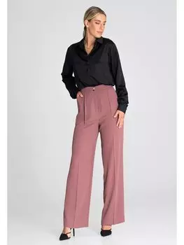 Женские брюки regular fit Figlfigl, розовый