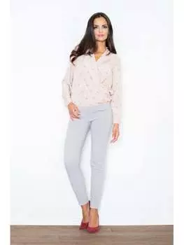 Женские брюки regular fit Figlfigl, серый