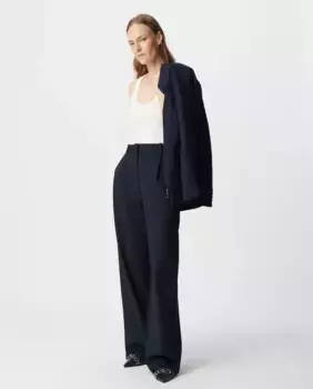 Женские брюки с карманами IKKS, темно-синий