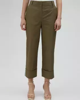 Женские брюки с карманами Lola Casademunt, цвет Kaki