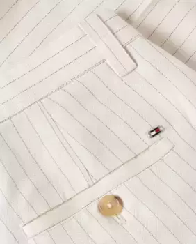Женские брюки с широким силуэтом Tommy Hilfiger, белый