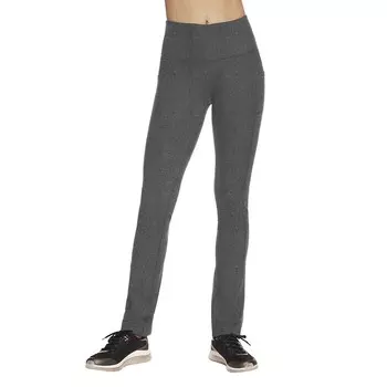 Женские брюки Skechers GOWALK Tall JOY с высокой талией, цвет Charcoal Grey
