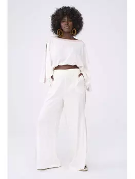 Женские брюки стандартного кроя Blue Shadow, белый