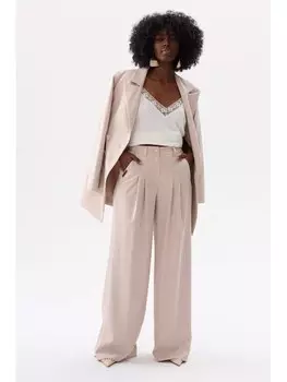 Женские брюки стандартного кроя Blue Shadow, бежевый