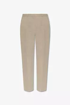 Женские брюки Toteme бежевого цвета