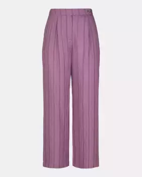 Женские брюки в полоску Tintoretto, лавандовый